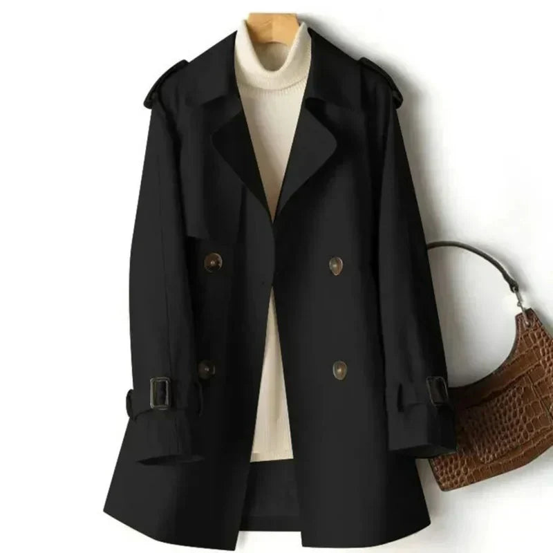 Anna | Classic Double-Breasted Trenchcoat for Women