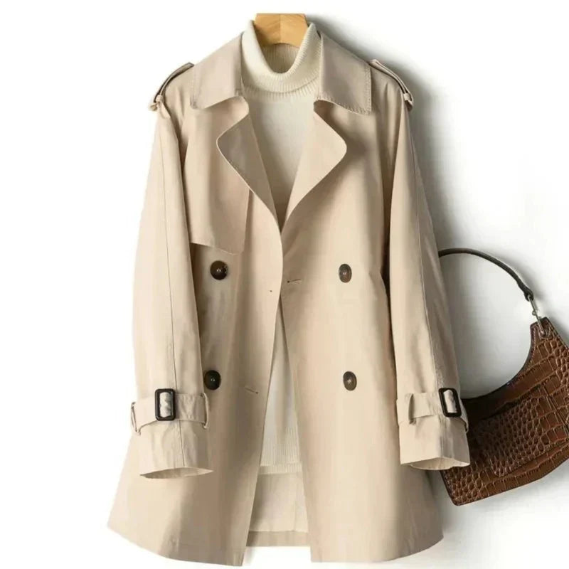 Anna | Classic Double-Breasted Trenchcoat for Women