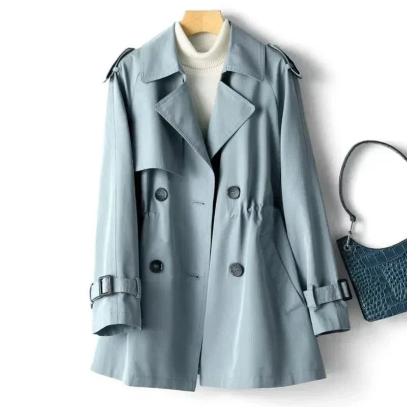 Anna | Classic Double-Breasted Trenchcoat for Women