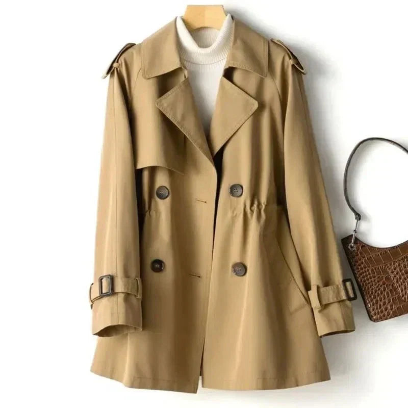 Anna | Classic Double-Breasted Trenchcoat for Women