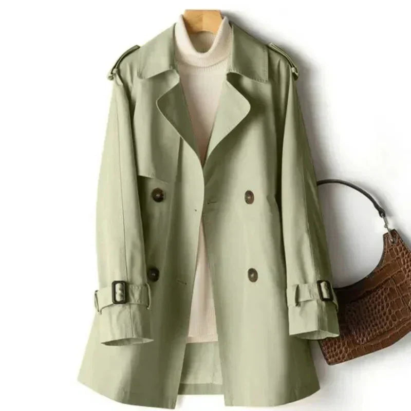 Anna | Classic Double-Breasted Trenchcoat for Women