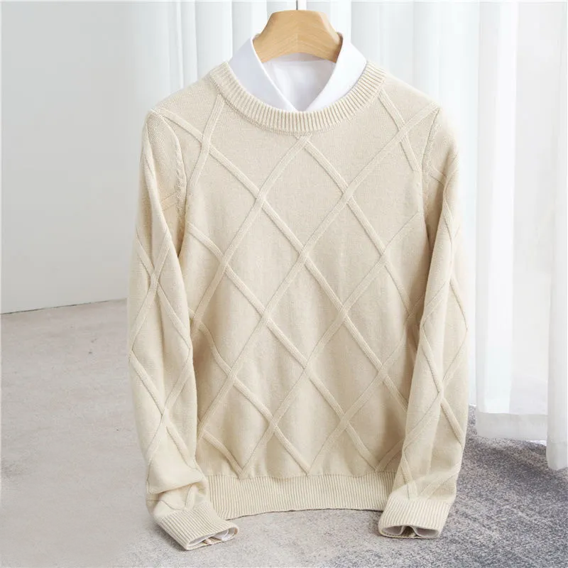James | Premium cashmere sweater for men