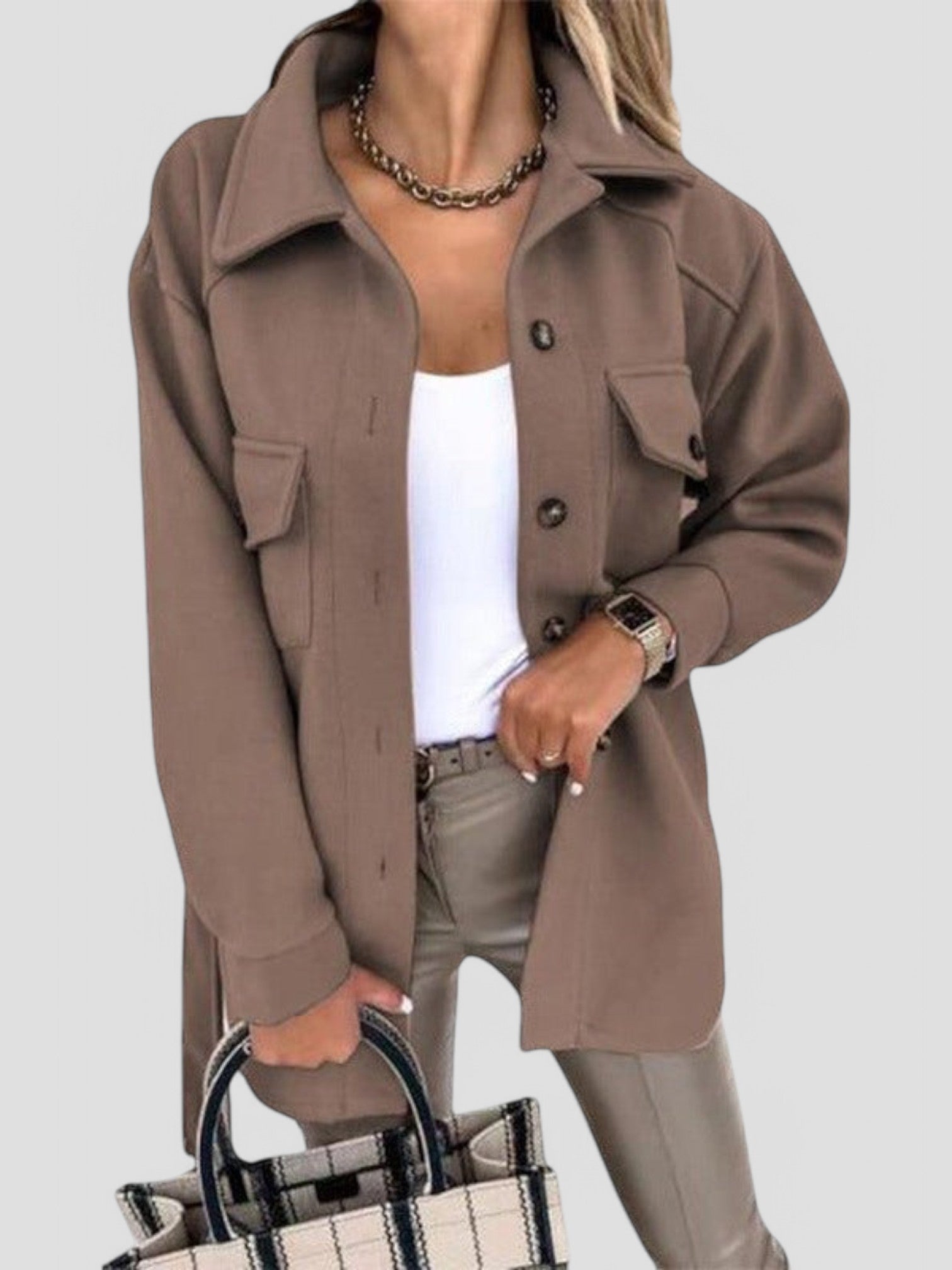 Trendy Women's Lightweight Summer Jacket