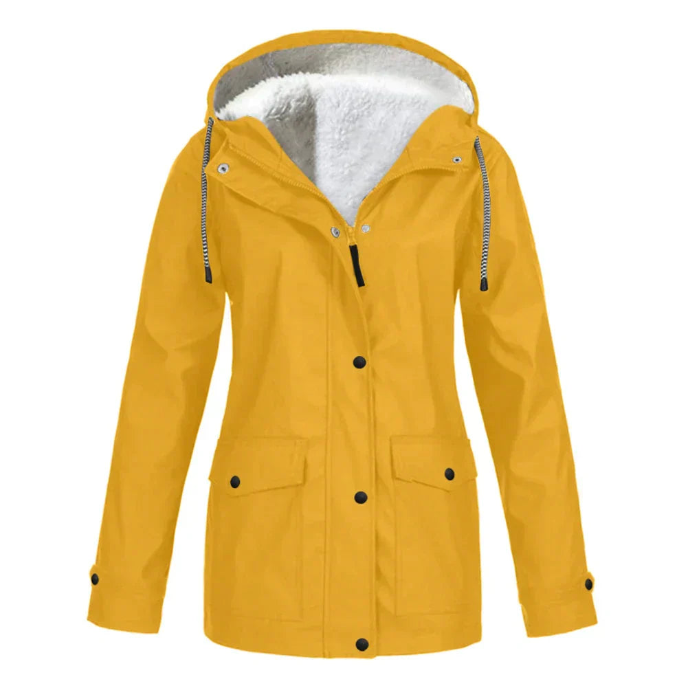 Anna | Elegant Women's Raincoat with Warmth