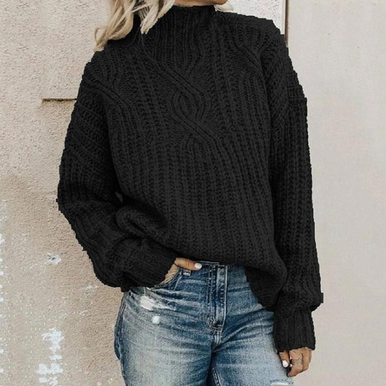 Aria | Women's Winter Cable Knit Sweater