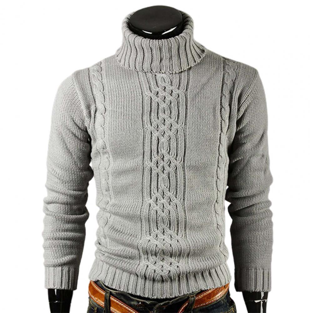 Alexander | Cotton turtleneck sweater for men