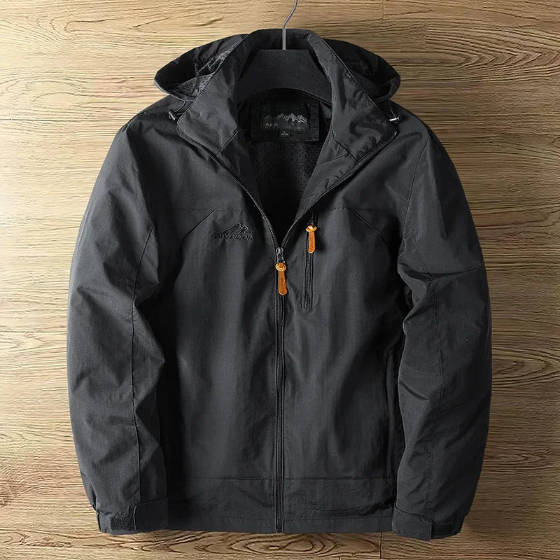 Tobias | Men's Waterproof Rain Jacket | Breathable Outdoor Coat