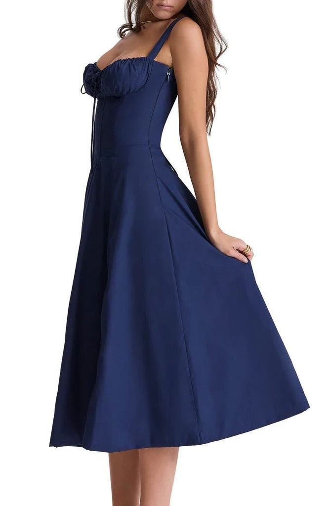 Sally | Floral Elegance Spring Party Dress