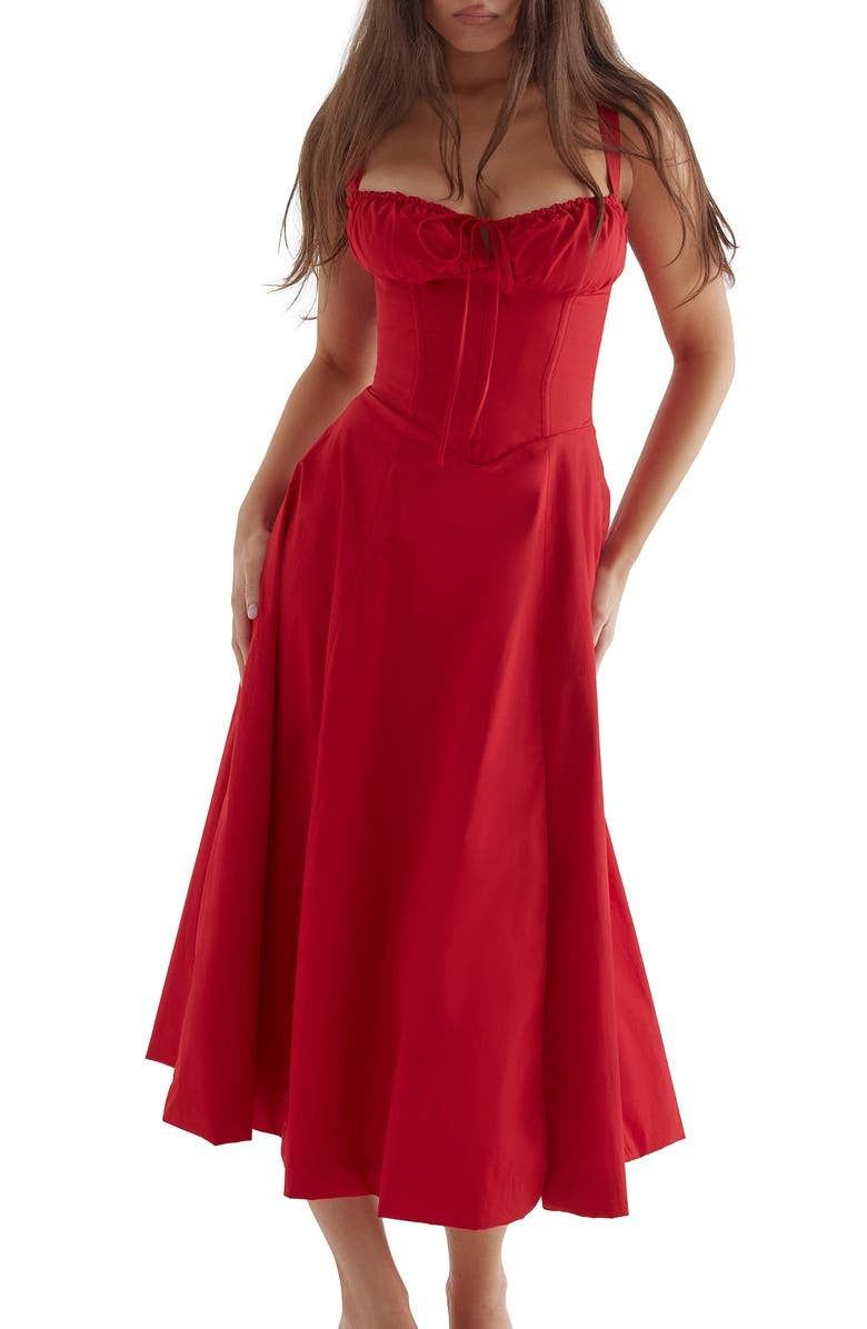 Sally | Floral Elegance Spring Party Dress
