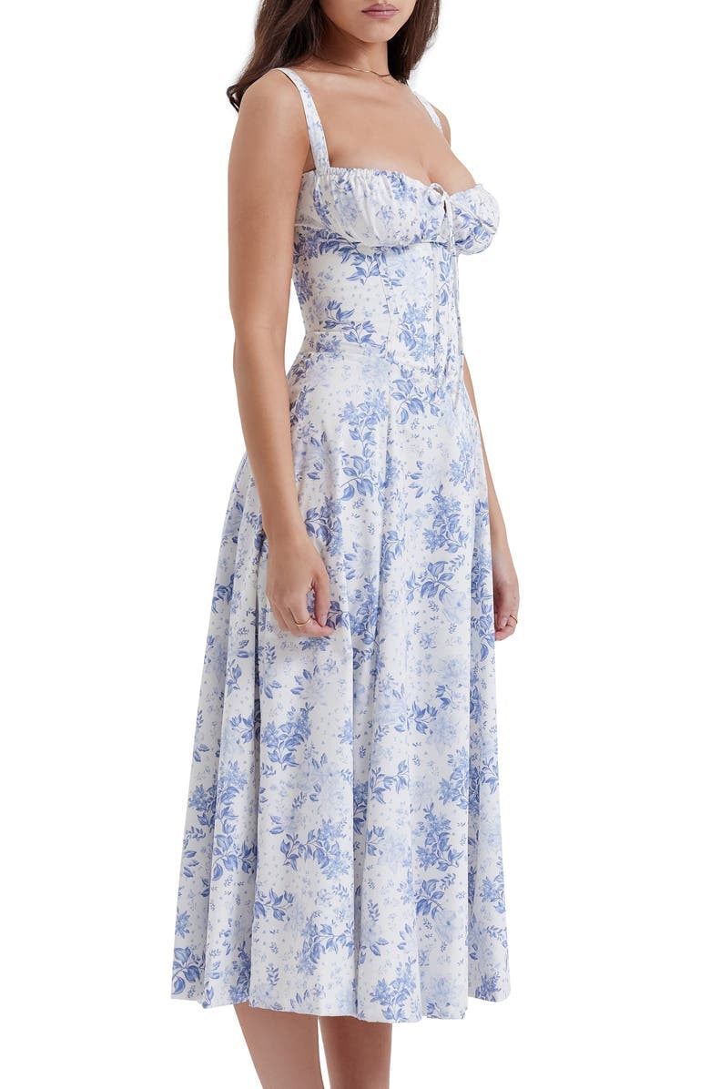 Sally | Floral Elegance Spring Party Dress