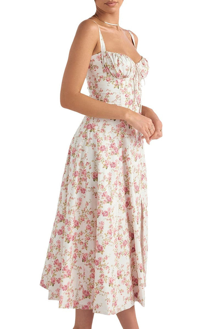Sally | Floral Elegance Spring Party Dress