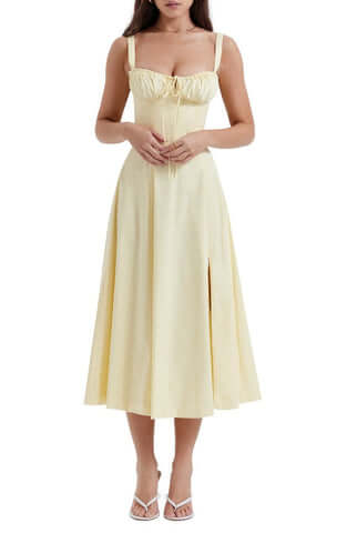 Sally | Floral Elegance Spring Party Dress