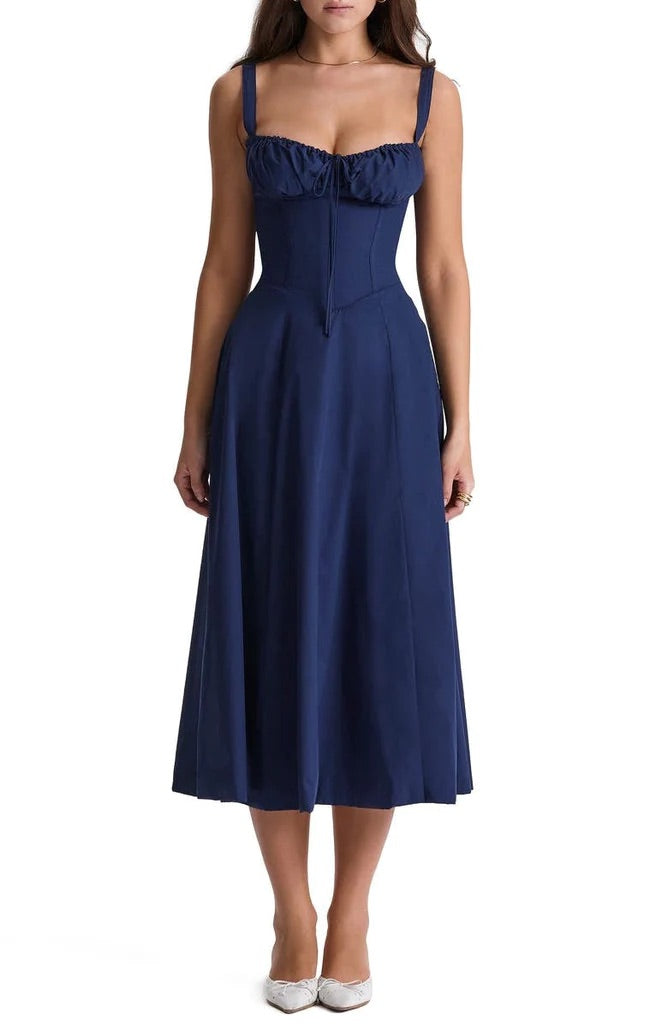 Sally | Floral Elegance Spring Party Dress