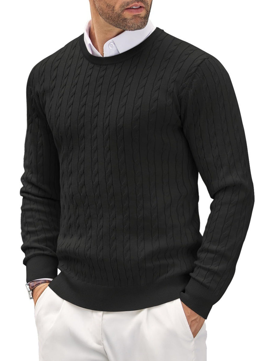 Arthur | Men's Slim Fit Fine Knit Crew Neck Sweater