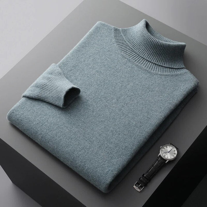 James | Men's Cashmere Turtleneck Sweater | Premium Quality