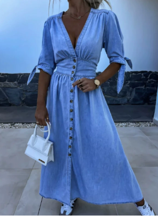 Kendra | Chic Denim Dress for Effortless Style
