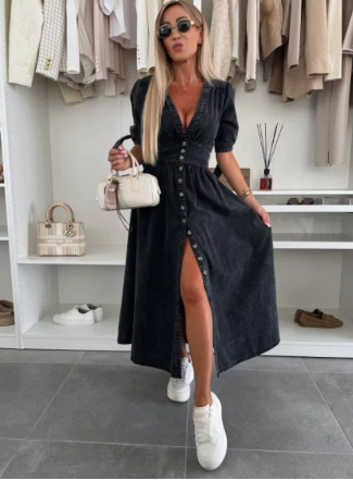 Kendra | Chic Denim Dress for Effortless Style