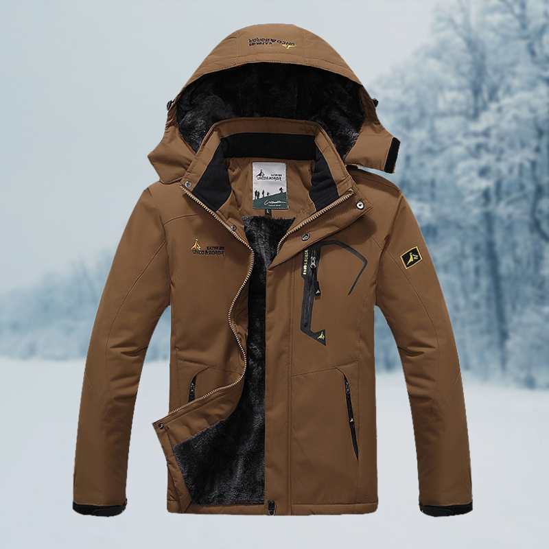 Nathan | Windproof winter jacket for men