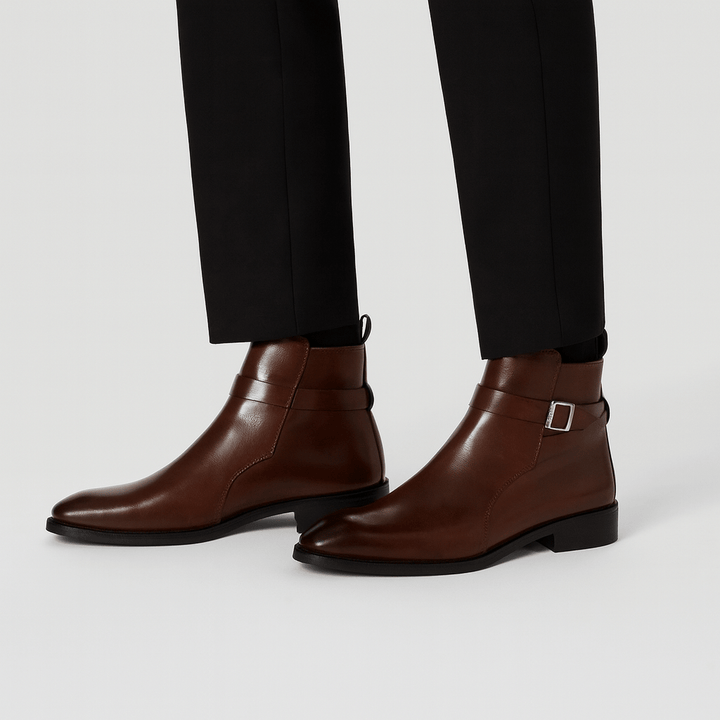 Lawrence | Men's Chelsea Buckle Boots