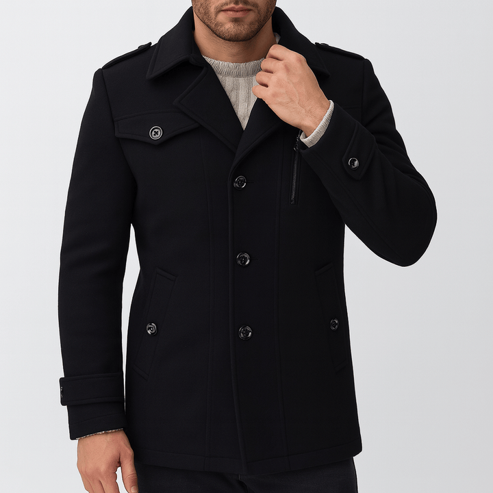 Thomas | Men's Tailored Trench Coat
