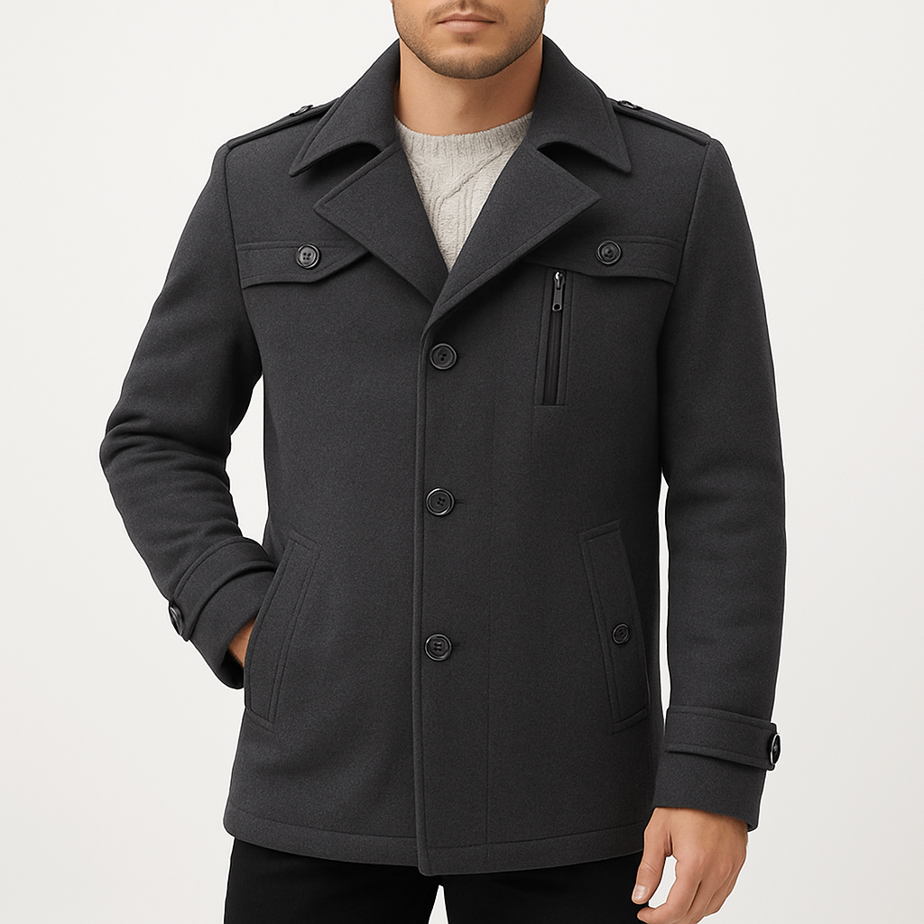 Thomas | Men's Tailored Trench Coat