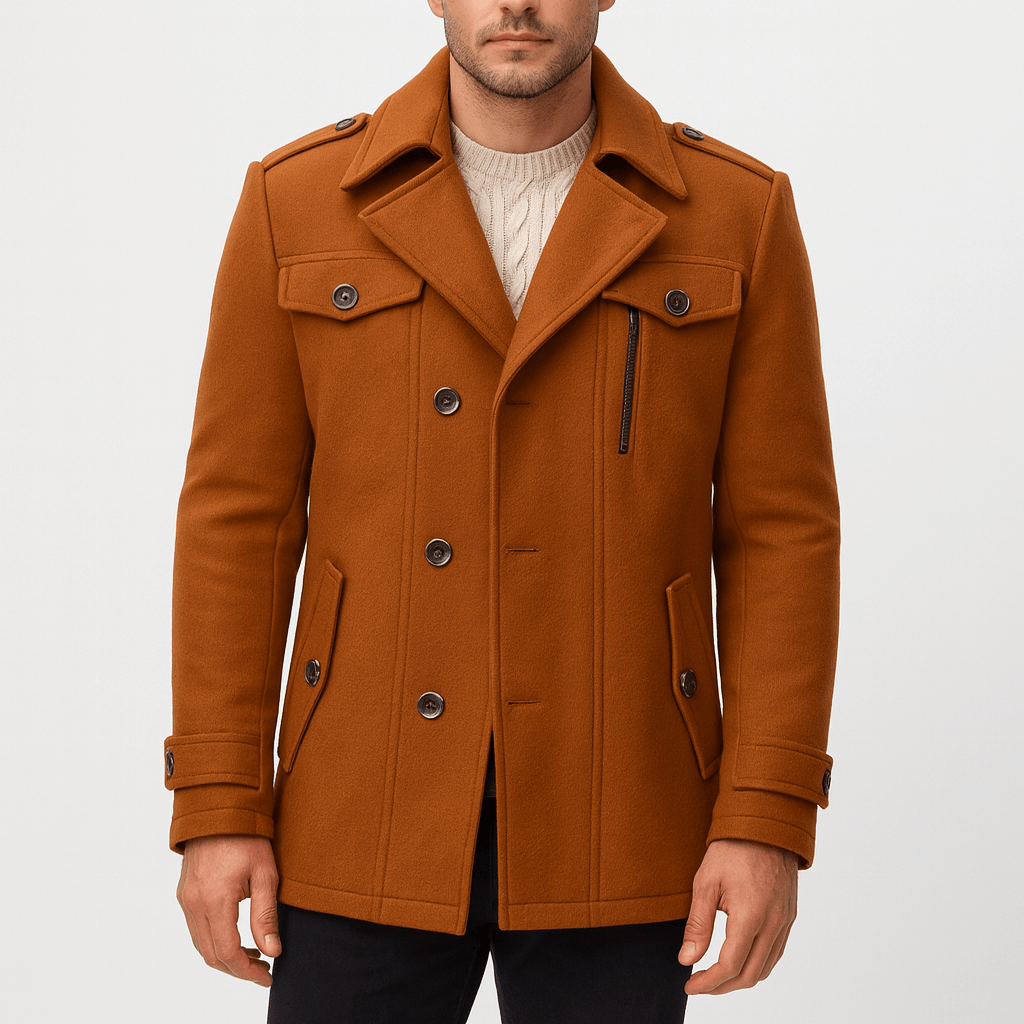 Thomas | Men's Tailored Trench Coat