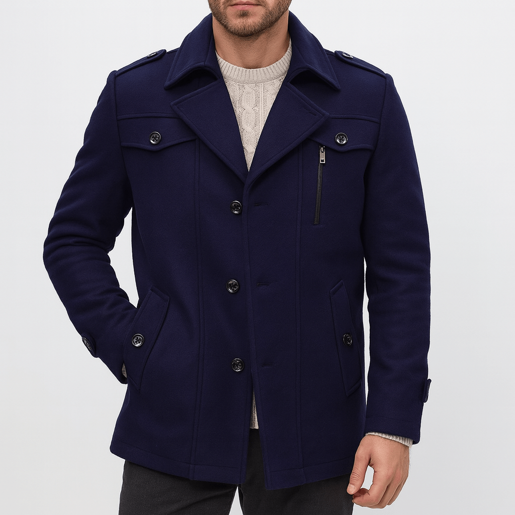 Thomas | Men's Tailored Trench Coat