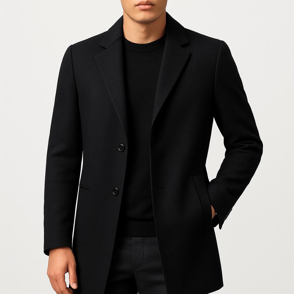 Edward | Men's Tailored Wool Coat