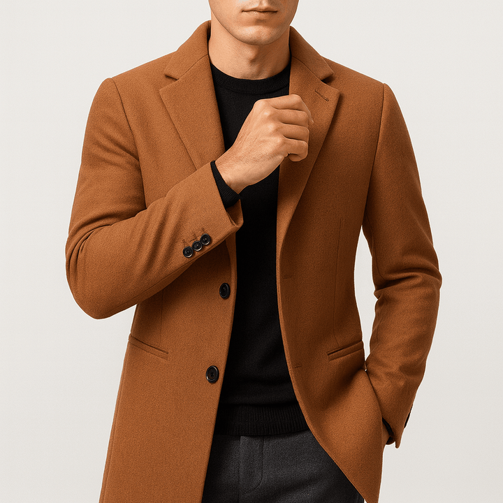 Edward | Men's Tailored Wool Coat