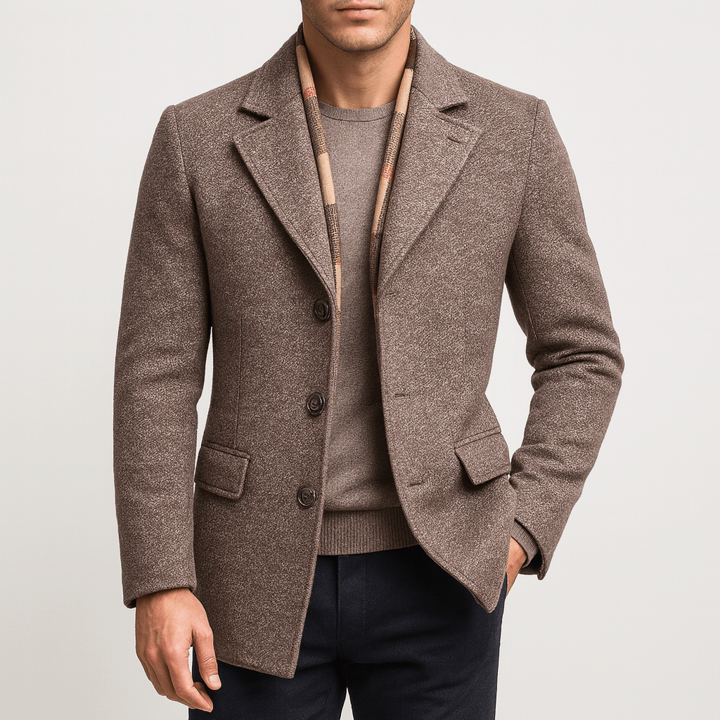 Samuel | Men's Wool Blend Coat