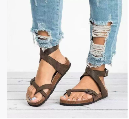 Laura | Chic Adjustable Comfort Sandals