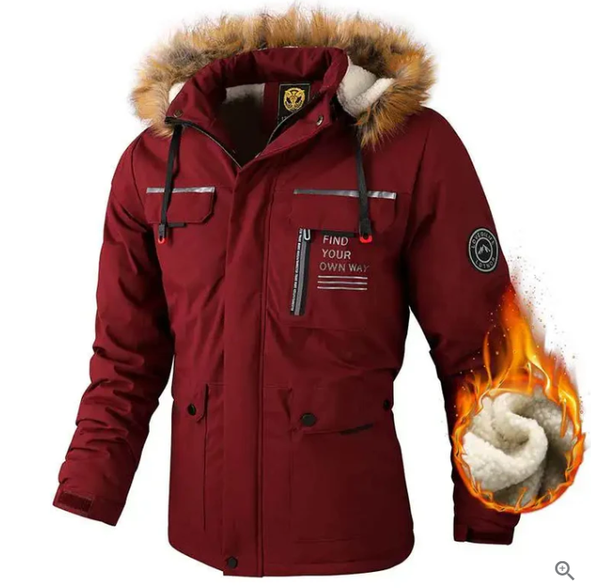 Andrew | High-quality waterproof winter jacket for men