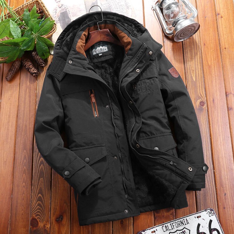 William | Men's Hooded Winter Jacket