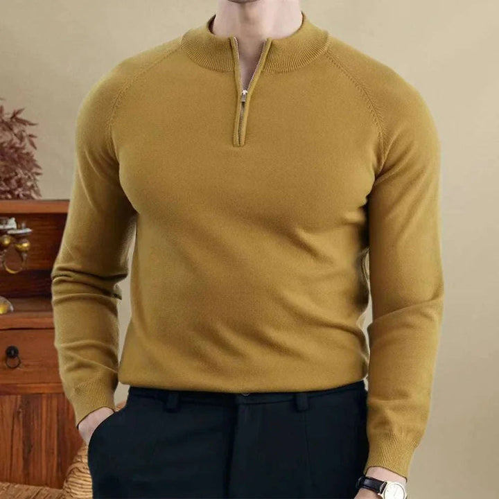 James | Men's Slim Fit Wool Sweater