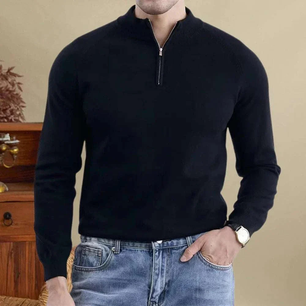 James | Men's Slim Fit Wool Sweater