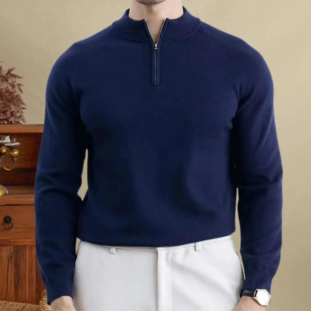 James | Men's Slim Fit Wool Sweater