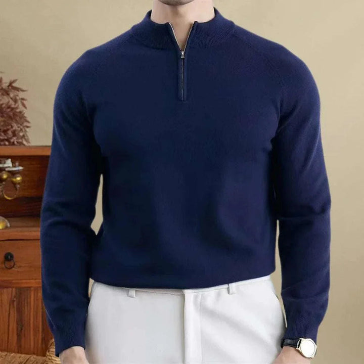 James | Men's Slim Fit Wool Sweater