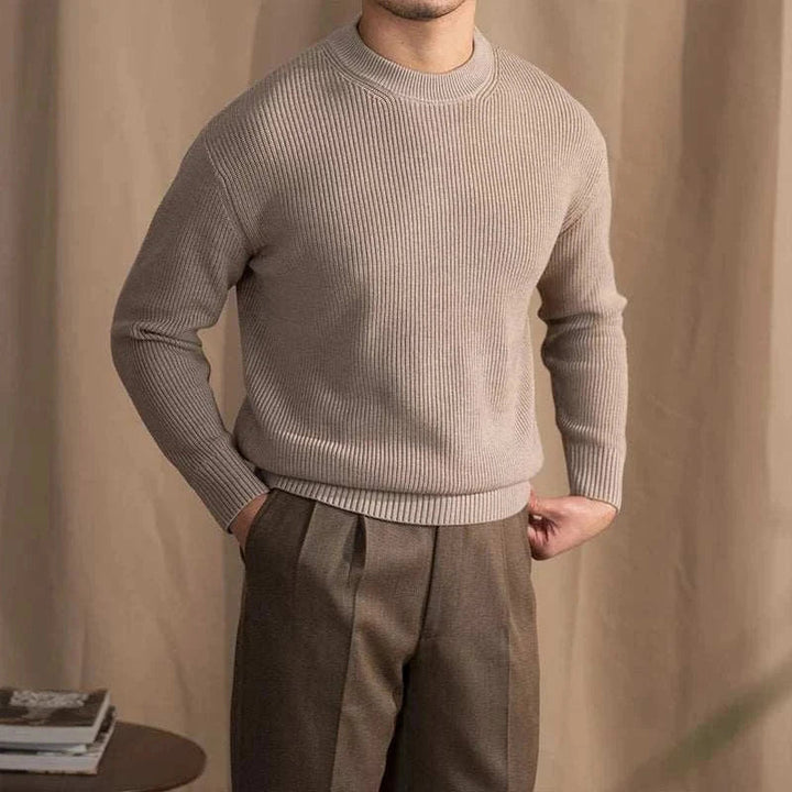 Matthew | Men's Ribbed Wool Sweater