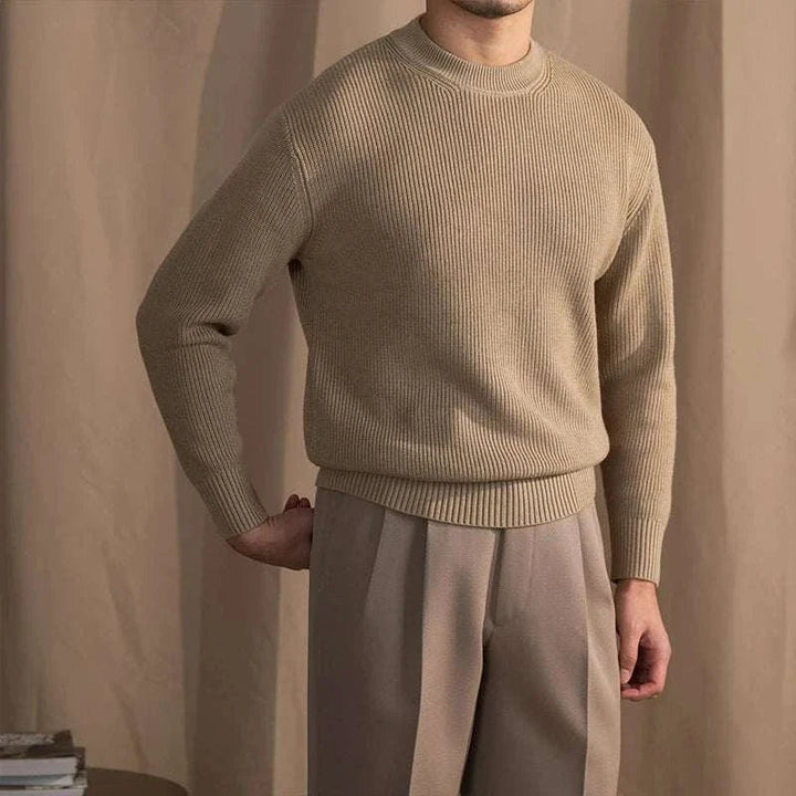 Matthew | Men's Ribbed Wool Sweater
