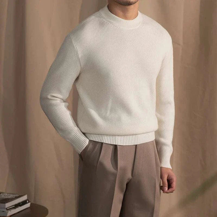 Matthew | Men's Ribbed Wool Sweater