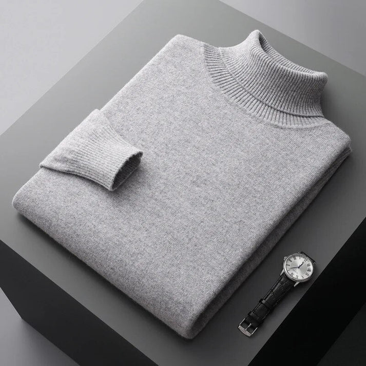 James | Men's Cashmere Turtleneck Sweater | Premium Quality