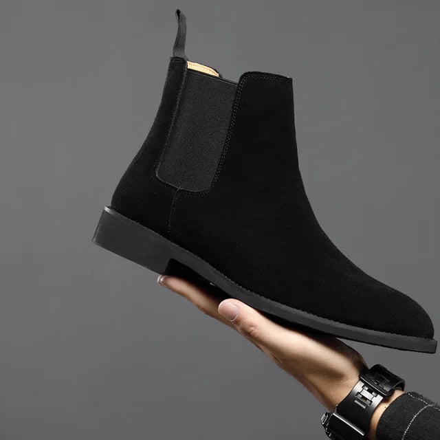 James | Men's Suede Chelsea Boots
