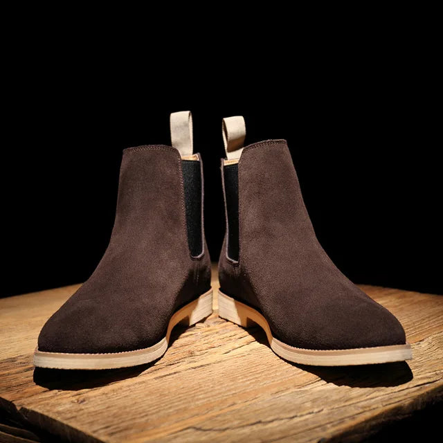 James | Men's Suede Chelsea Boots