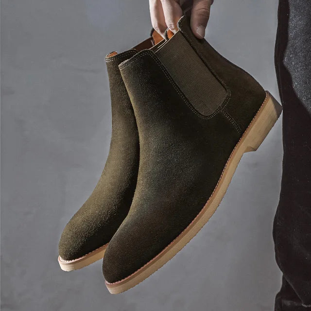 James | Men's Suede Chelsea Boots