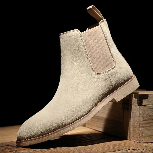 James | Men's Suede Chelsea Boots
