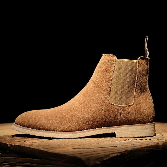 James | Men's Suede Chelsea Boots