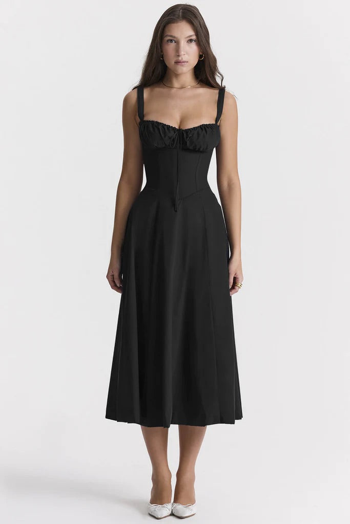 Sally | Floral Elegance Spring Party Dress