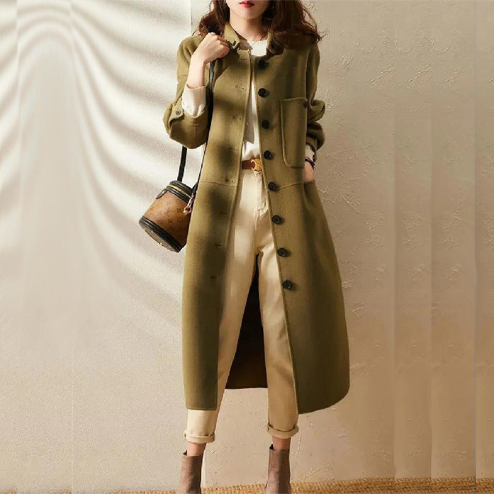 Chloe | Stylish Long Trenchcoat for Winter