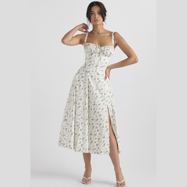 Sally | Floral Elegance Spring Party Dress