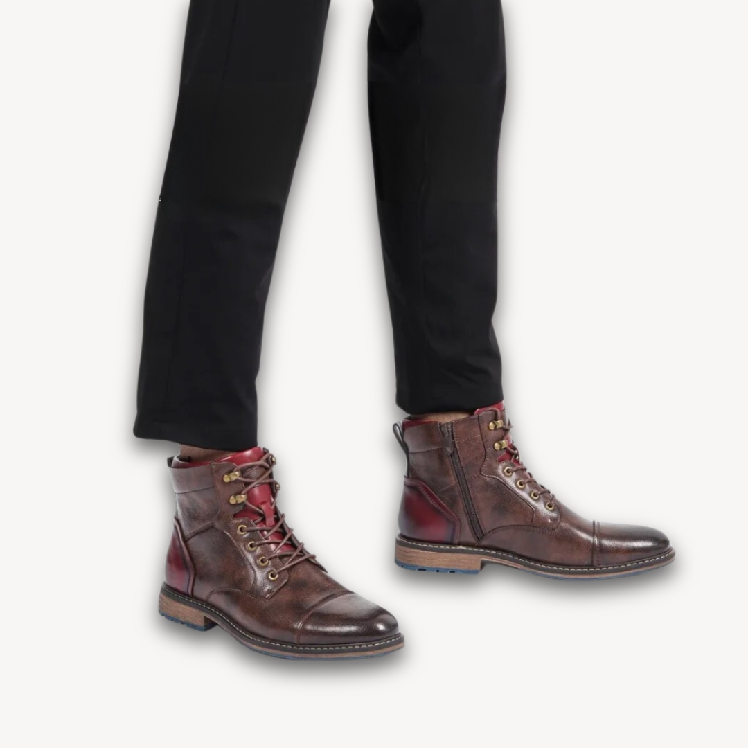Andrew | Men's Leather Boots for Style